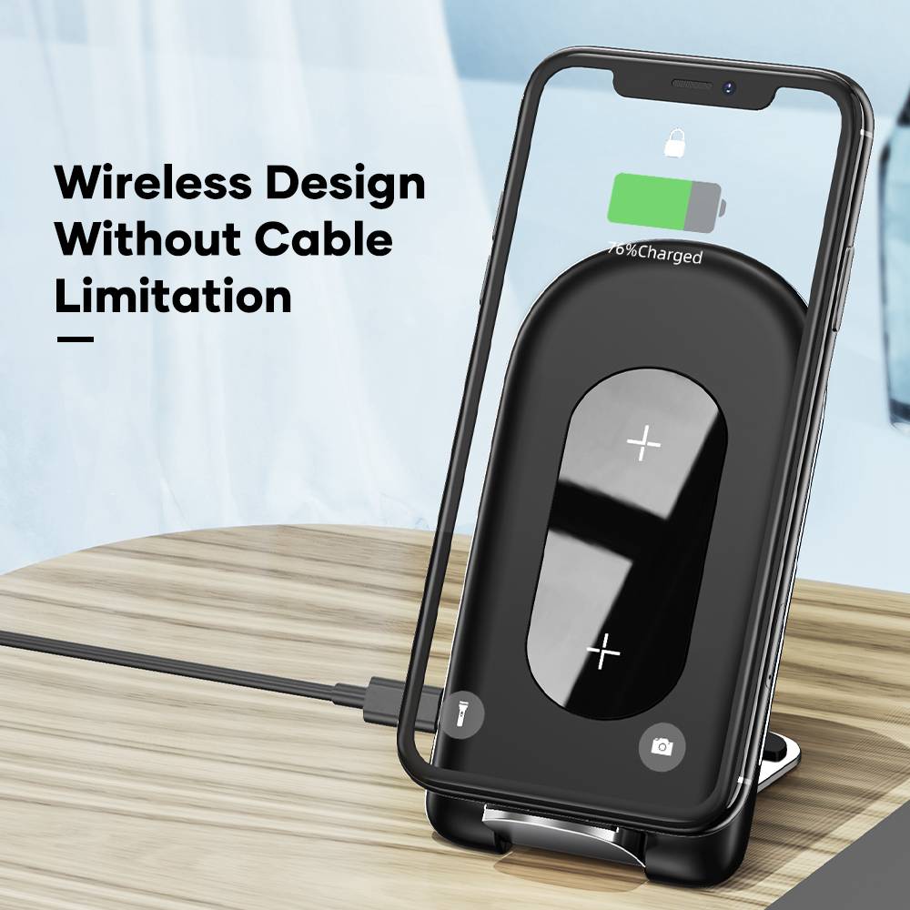Rock W30 Foldable Desktop wireless charger Rock W30 Foldable Desktop wireless charger